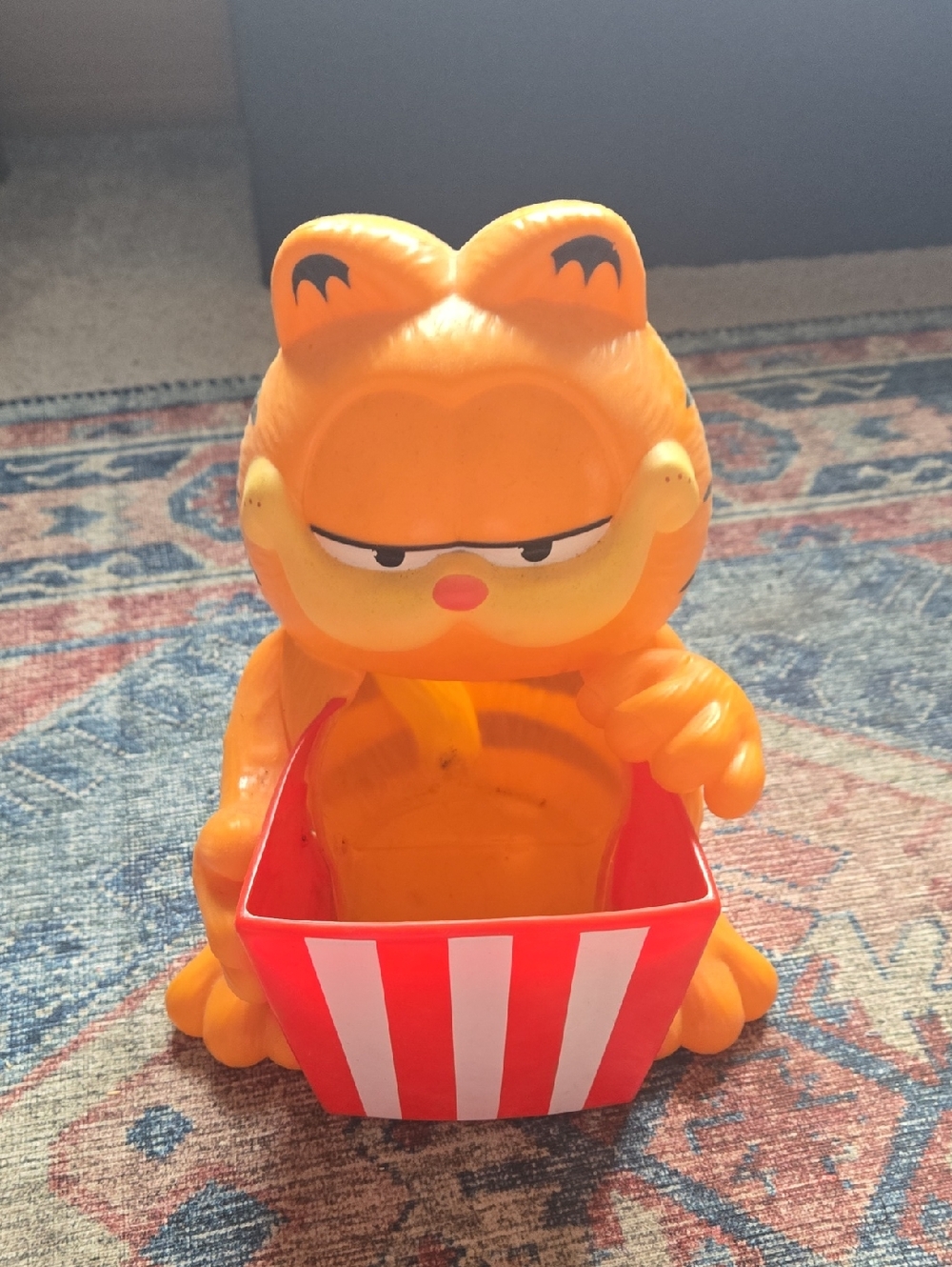 Orange Garfield Popcorn Bucket Toy - Kids Toy